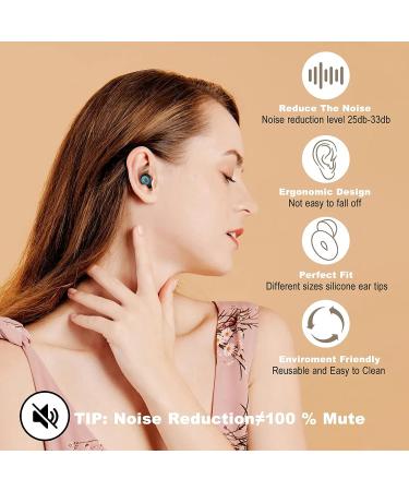 XANGNIER Reusable Silicone Ear Plugs for Sleeping - 2 Pair Noise Cancelling Earplugs for Hearing Protection and Sound Blocking - Ideal for Work, Study, Travel, Concerts, and Motorcycle - Buy Online on GoSupps.com