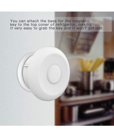 Norjews Child Safety Magnetic Cupboard Locks 20 Locks & 3 Keys - Easy Install No Screws Required - Baby Proofing Catches & Locks to Protect Kids - 20 Count - Buy Online on GoSupps.com