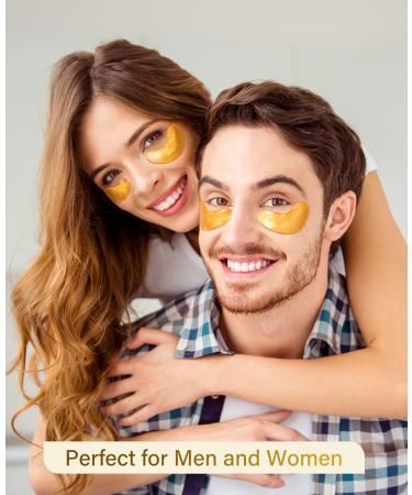 Dr. Pure Under Eye Patches (30 Pairs) - Eye Masks for Dark Circles, Puffy Eyes & Puffiness with 24K Gold - Under Eye Patches for Dark Circles and Puffiness - Buy Online on GoSupps.com