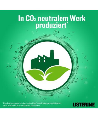 Buy Listerine Fresh Mint Antibacterial Mouthwash 500 ml - 24h Dental Protection & Essential Oils - International Shipping - Buy Online on GoSupps.com