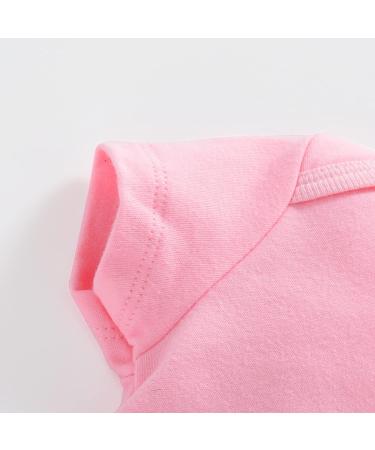 Bestele Baby Bodysuit for Newborn Boys and Girls | Cotton Onesie Romper Set | Short Sleeve Coverall for Toddler Infant | Pure Color G | 3-6 Months - Buy Online on GoSupps.com