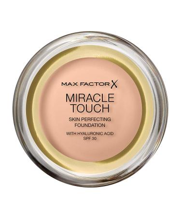 Max Factor Miracle Touch Foundation New and Improved Formula SPF 30 and Hyaluronic Acid 35 Pearl Beige Pearl Beige 1 Count (Pack of 1) - Buy Online on GoSupps.com