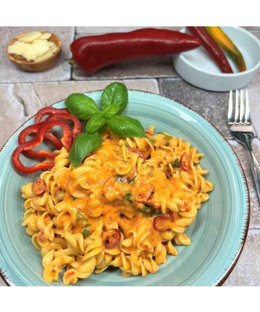 Locawo High Protein Low Carb Pasta Box | Vegan | 74% Fewer Carbs | 12x Fiber | International Shipping - Buy Online on GoSupps.com