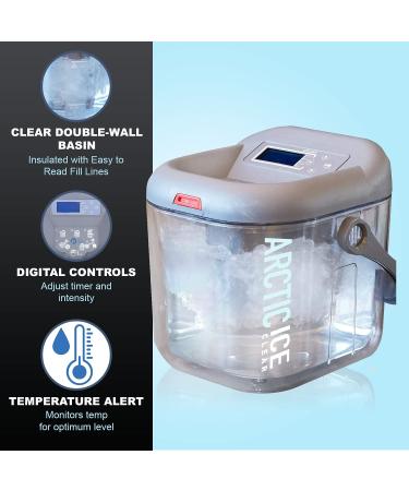 Arctic Ice Clear Circulating Cold Water Therapy Kit Gen 2 with Universal Pad & 3-Strap Wrap - Buy Online on GoSupps.com