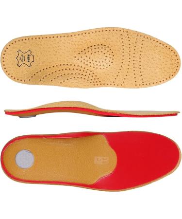 Buy Premium Kaps Relax Orthotic Insoles with Arch Support - Leather & Memory Foam - Size 42 EUR / 9 US for Men - International Shipping Available - Buy Online on GoSupps.com