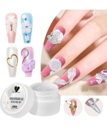 3D Sculpting Gel | Solid Nail Gel for Sculpting - 5ml Non-Sticky Manicure for Sculpting Extensions and Design for Women at Home Salons - Buy Online on GoSupps.com