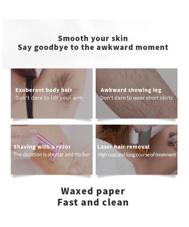 Buy Bitong Red Body Wax Strips - Gentle Hair Removal for Legs Arms & Armpits - All-Purpose Waxing Solution - Buy Online on GoSupps.com
