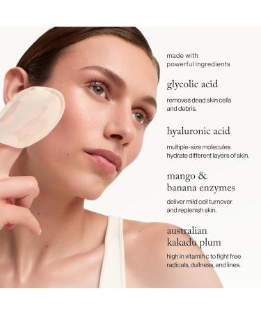 goop Beauty 15% Glycolic Acid Exfoliating Pads | Inspired by a Professional Chemical Peel | Refines & Retexturizes for Glowing Skin | Paraben and Silicone Free | 4 pack - Buy Online on GoSupps.com