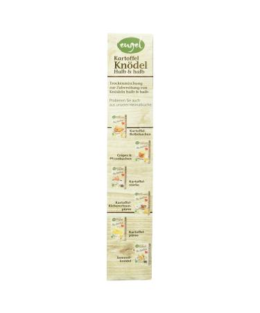 Engel Organic Potato Dumplings Half & Half - Gluten-Free Lactose-Free Vegan | 230g - Buy Online on GoSupps.com