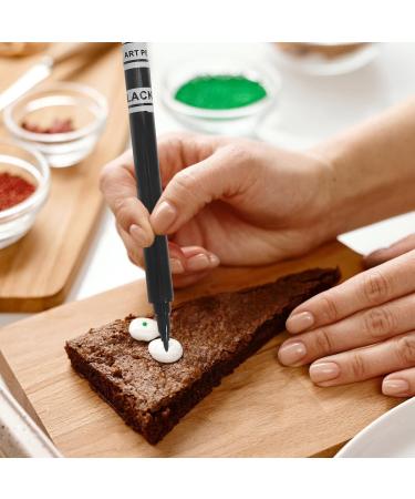 BESTonZON Baking Pigment Pen marker food writer baking coloring pen mark pen food decorating pens macarons cookies cajas para con chocolate food coloring pen set cake plastic - Buy Online on GoSupps.com
