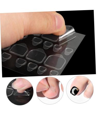 FRCOLOR 20 Sheets Waterproof Labels Stickers for False Nails Nail Glue for Pressing Nails Nail Glue for Acrylic Nails Jelly Adhesive - Buy Online on GoSupps.com