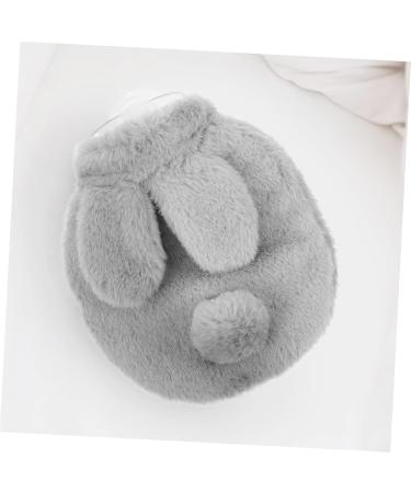 Menstrual Relief Bag Portable Hand Warmers Hand Warm Pouch Plush Toys Warm Water Bag Outdoor Hand Warmer Detachable Hot Water Bag Outdoor Hot Water Pouch With Cover Grey 18x14x4cm - Buy Online on GoSupps.com
