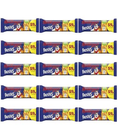 15 x Frosties Cereal & Milk Snack Bar 25g