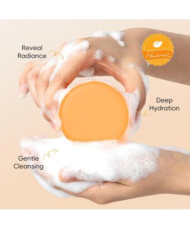  LAIKOU LAIKOU Vitamin C Soap Face and Body Soap 3 Pieces 90g Shower Soap Soap Bar for All Skin Types Facial and Body Cleansing - Buy Online on GoSupps.com