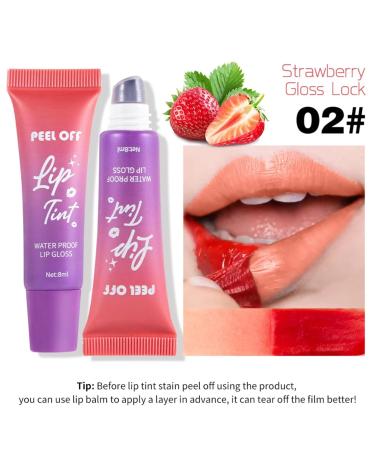 Lip Glowy Gloss | Moisturizing & Plumping Fruit Lip Balm with Vitamin E | Enhance Lip Color & Reduce Lines (8ml) - Buy Internationally - Buy Online on GoSupps.com