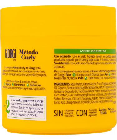 Giorgi Line NOVA ENGEL Curly Mask 350 Ml - Buy Online on GoSupps.com