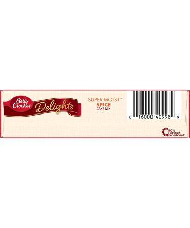 Betty Crocker Supermoist Spice Mix 432g - Delicious Spice Cake Mix (Pack of 1) - Buy Online on GoSupps.com