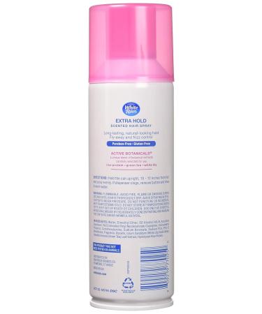 White Rain Hair Spray Aerosol Extra Hold 7 Ounces (Value Pack of 2) - Buy Online on GoSupps.com