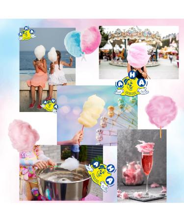 Shop Aha Cotton Candy - 36 Pack of 4 Colorful Premium Flavors for Parties & Celebrations - International Shipping - Buy Online on GoSupps.com