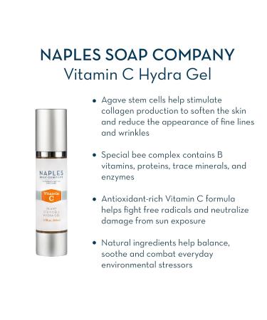 Naples Soap Company Vitamin C Radiant Skin Face Care Kit Vegan Gluten-Free Paraben-Free Skincare with Face Wash Serum & Moisturizer - Buy Online on GoSupps.com