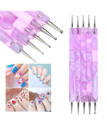 1 Set Nail Art Pen Kit - Embossing Drawing Dotting Tools for Perfect Manicure - International Shipping Available - Buy Online on GoSupps.com