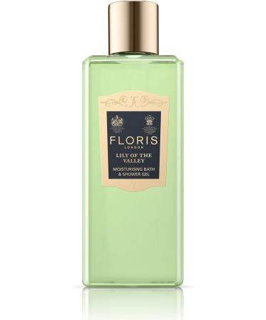Floris London Lily of the Valley Moisturising Bath and Shower Gel 250 ml - Buy Online on GoSupps.com