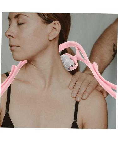 Lurrose 5-Stage Neck Massage Roller - Trigger Point Shoulder Pain Relief Device | Deep Tissue Neck Massager Accessories for Relaxation & Comfort - Buy Online on GoSupps.com