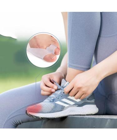 Bunion Corrector Pads - 2 Pair Gel Toe Separator & Cushion Protector for Big Toe Hammer Toe Straightener and Bunion Relief - Foot Pain Relief and Callus Corns Prevention - Buy Online on GoSupps.com