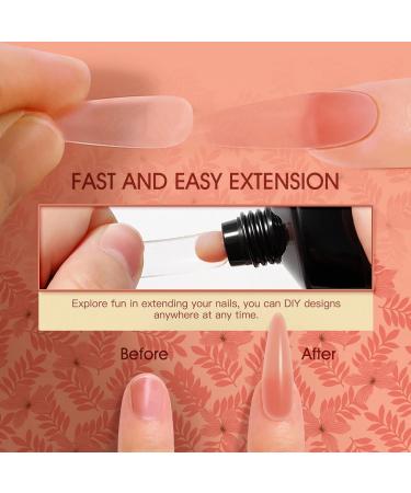Buy Rosalind Poly Nail Gel 60ml - Acrylic Gel for Nail Extensions UV/LED Polish for Manicure & Repair | Blush Color - Buy Online on GoSupps.com