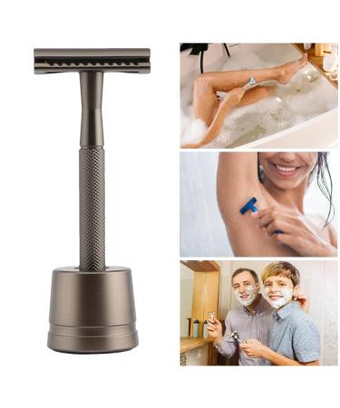 Compact Traveler Gasiser | Portable Double-Edged Razor for Men | Travel-Friendly Safety Razor - Buy Online on GoSupps.com