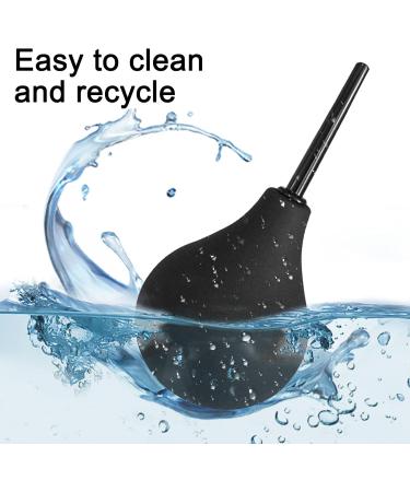  MUNSKT MUNSKT 160ml Enema Bulb Shower Kit for Men and Women - Reusable Silicone Fine Nozzle - Kit - Buy Online on GoSupps.com