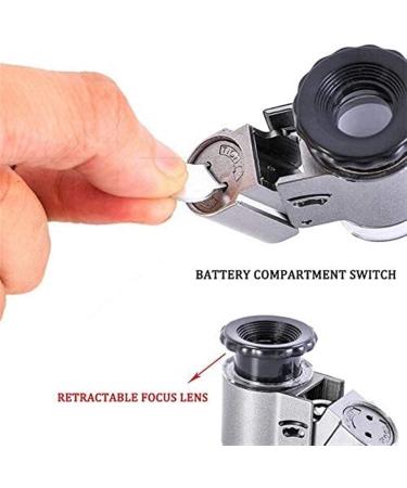 Lightweight Magnifying Glass 50X Handheld High-Definition Magnifying Glass with Led Light for Reading Newspapers Watch Repair Lofty Ambition - Buy Online on GoSupps.com