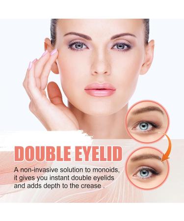 LACOXA Invisible Double Eyelid Sticker Glue-Free Invisible Double Eyelid Sticker Waterproof Invisible Double Eyelid Sticked Clear Thin Double Eyelidtape Invisible Eye-Lifting by Sticked - Buy Online on GoSupps.com