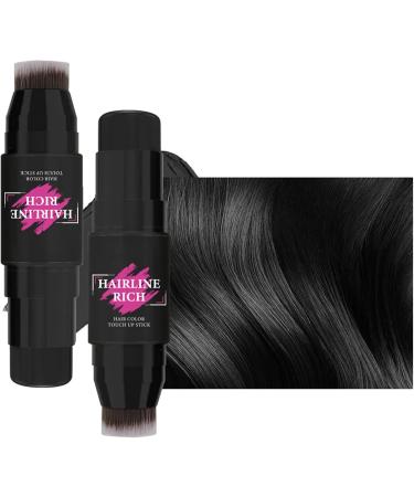 Gray hair color cover-up stick | Waterproof natural hair coloring stick - Long-lasting face contour cream for scalp lightening unisex for daily use and travel - Buy Online on GoSupps.com