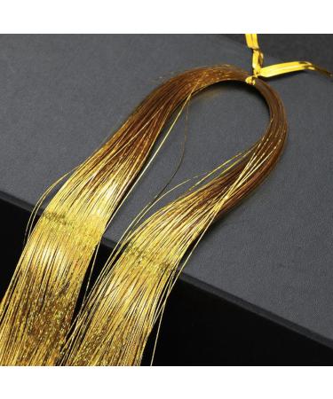 16 Colors Hair Tinsel Kit 3300 Strands Hair Tinsel Extensions 47 Inch Glitter Hair Extension Fairy Hair Tinsel Strands Kit Holographic Dazzle Colour Hair Extensions for Women Girls Party Cosplay - Buy Online on GoSupps.com