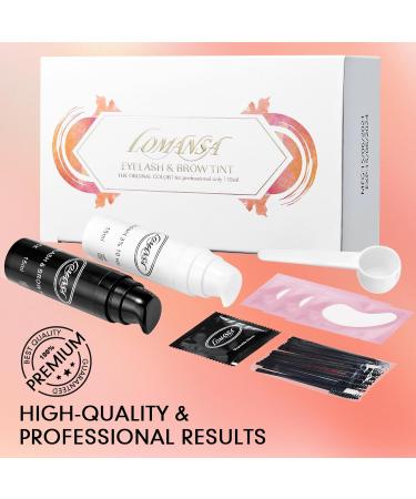 Lash Tint Eyelash Tint Kit - Professional Natural Black Color for Salon & Home Use | 30 Applications - Buy Online on GoSupps.com