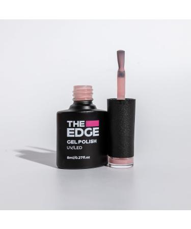 THE EDGE Gel Nail Polish 8ml - The Sheer French - UV/LED Manicure/Pedicure for Salon & Home Use Highly Pigmented/Long Lasting/2-Coat Coverage - Buy Online on GoSupps.com
