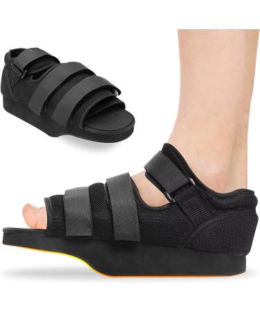 Post op Shoes for Broken Toe Surgery Forefoot Offloading Healing Boot Post Surgical Wedge Foot Splint for Surgery for Men and Women (Medium)