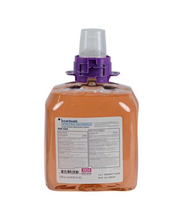 Boardwalk 6162-04-GCE00VL 1250 ml. Foam Antibacterial Handwash Refill - Fruity (4/Carton)