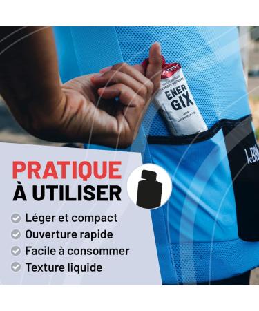  OVERSTIM.s OVERSTIM.s - Energix Gel (10 sachets) - Energy gel for sports (cycling running etc.) - Long-lasting energy (Glucose) - Buy Online on GoSupps.com