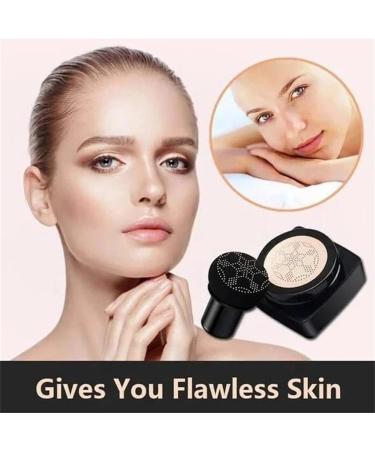 Mushroom Head Air Cushion CC Cream | Moisturizing Brightening Foundation & Concealer for Women (H-Hell White) - Shop Now! - Buy Online on GoSupps.com