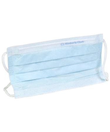 Kimberly-Clark Procedure Mask (47080) - 50 Blue Masks with Ear Loops - Buy Online on GoSupps.com