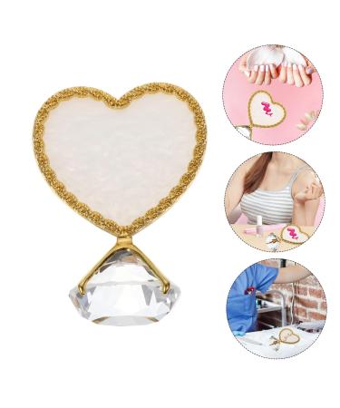 Healeved Nail Art Display Stand - Crystal & Peg Board Earring & Polish Holder - 8.7x6.5cm Assorted Colors - Perfect for Manicure & Nail Display - Buy Online on GoSupps.com