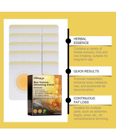 Bee Venom Lymphatic Drainage Slimming Patch Suitable for Use by Individuals of All Ages Bee Venom Slimming Patches for Women & Men - Buy Online on GoSupps.com