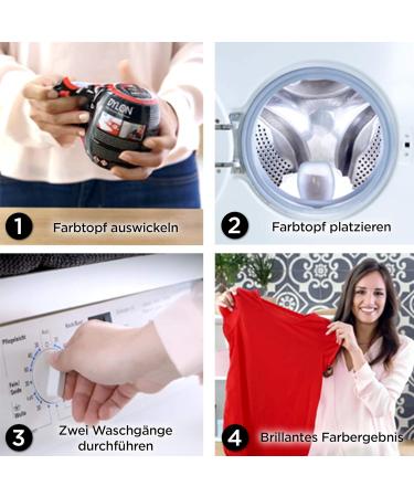 Dylon All in1 Textile Paint in Intense Black - Shop Now! - Buy Online on GoSupps.com