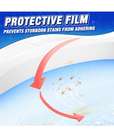 Vacplus Toilet Bowl Cleaner Tablets - 6 Pack with Bleach for Deodorizing & Descaling - Sustained-Release Automatic Toilet Tank Cleaners - Household Stain Fighter - 6 Count - Buy Online on GoSupps.com