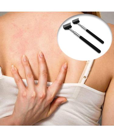 2-Pack Stainless Steel Extendable Back Scratchers for Friends & Family - Durable & Unbreakable - Buy Online on GoSupps.com