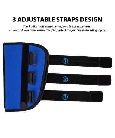 JTMKYO 1 Blue Elbow Pad - Elbow Protection - Arm Stabilizer - Elbow Strengthening Band - Elastic Elbow Brace - Buy Online on GoSupps.com