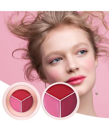 Cheek Balm Blush | Creamy Matte Face Makeup Blush with Buildable Effect - Lip and Cheek Balm - For Dates Travel Evenings Out Holidays and Parties - Buy Online on GoSupps.com