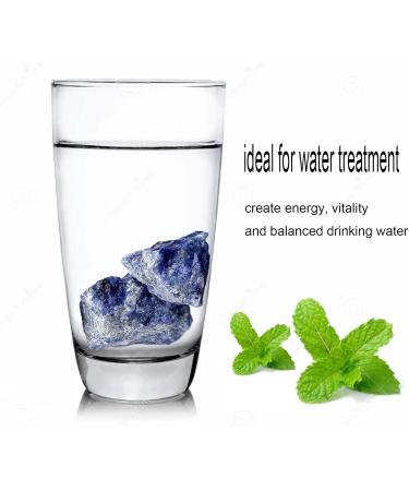 Buy Xiannvxi Blue Sodalite Crystal Stones - 100% Natural Healing Reiki Rocks (200g Bulk) | International Shipping Available - Buy Online on GoSupps.com